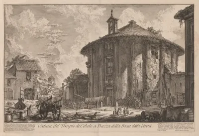 Views of Rome:  The Temple of Portunus(?)