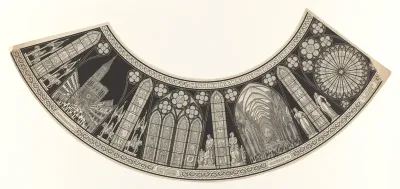 Views of Strasbourg Cathedral and Designs of the Windows
