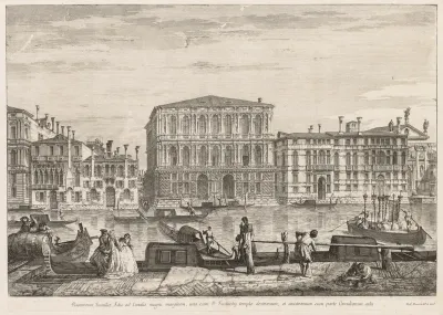 Views of Venice:  Palazzo Pesaro