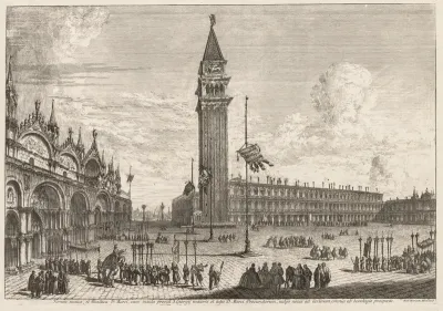 Views of Venice:  Piazza and Piazzetta