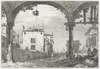 Views: The Portico with the Lantern