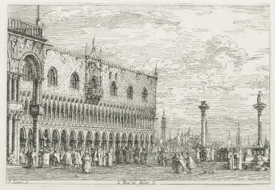 Views:  The Stone of Proclamation at Venice
