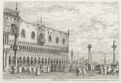 Views:  The Stone of Proclamation at Venice