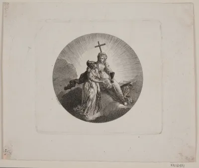 Vignet med Troen og Minerva