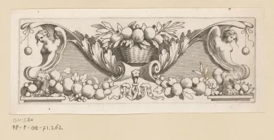 Vignet met fruit