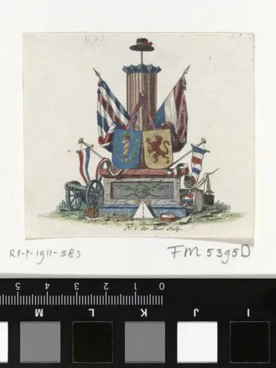 Vignet op de Alliantie, 1795