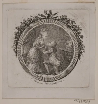 Vignet til S. Richardson "Sir Grandisons Historie"