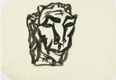 Vignet voor boek 'L'art Hollandais contemporain' van Paul Fierens