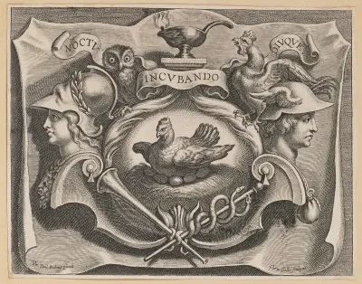 Vignette for the Title Page of Martinus Bonacina, Opera Omnia