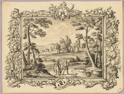 Vignette of Tobias and the Angel