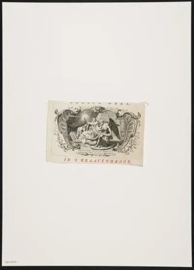 Vignette with allegorical representation