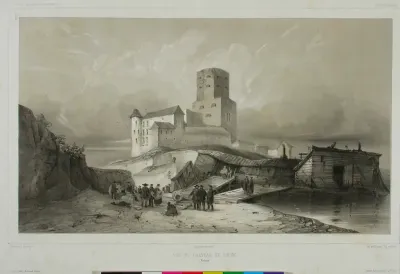 Viipurin linna, Voyages en Scandinavie, en Laponie, au Spitzberg et aux Feröe pendant les années 1838, 1839 et 1840