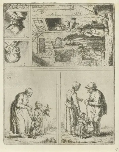 Vijf voorstellingen van het gezinsleven