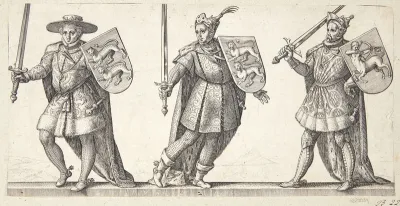 Vilhelm II, Henrik I og Stefan af Blois