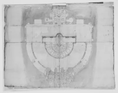 Villa Giulia, plan (composite)