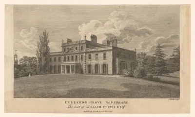 Villa in een landschap