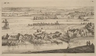 Village beside a Canal