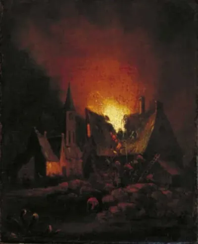 Village Fire