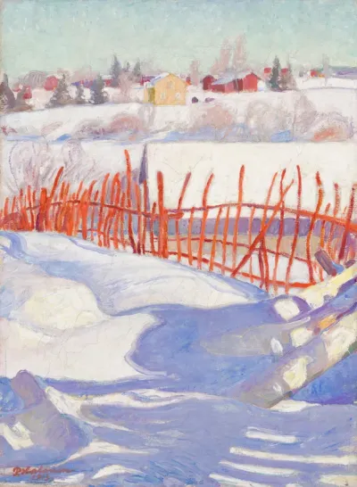 Village in Winter