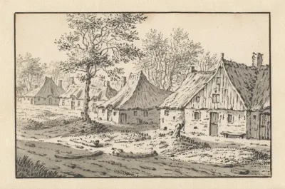 Village Landscape with a Row of Houses