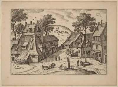 Village Square with Shrine