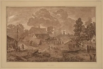 Village with Pond