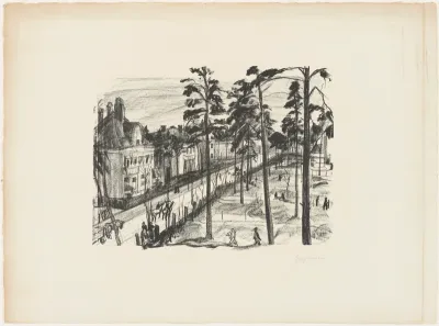 Villenstraße in Grunewald (Um Berlin)