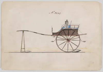 Villiage Cart # 3442
