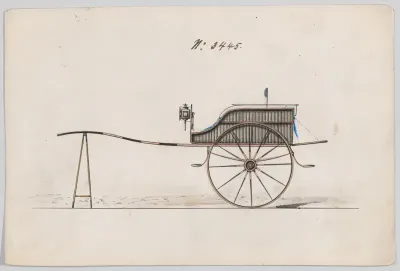Villiage Cart #3445