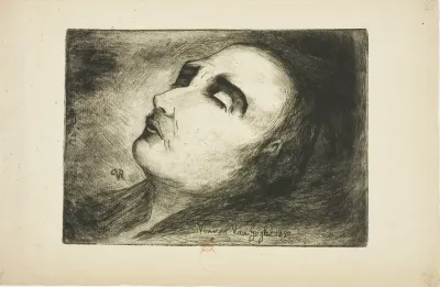 Vincent van Gogh on His Deathbed