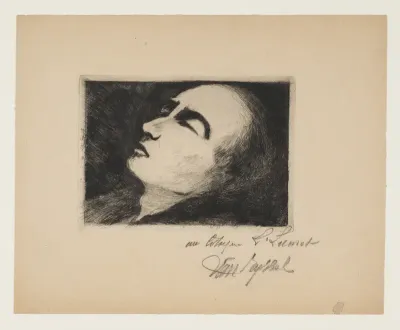 Vincent Van Gogh on his Deathbed