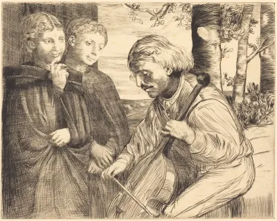 Viol Player (Le joueur de viole)