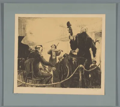 Violist in orkest