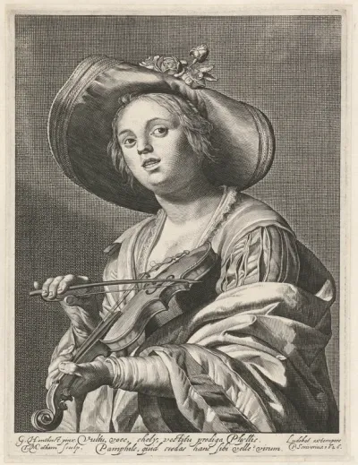 Vioolspelend meisje