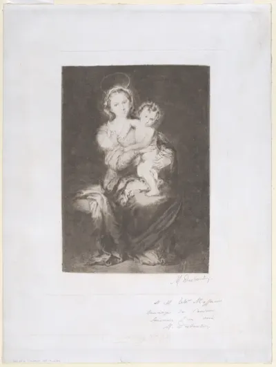 Virgin and Child, after Murillo