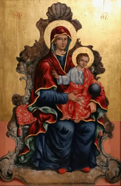 Virgin and Child Enthroned (Romas)