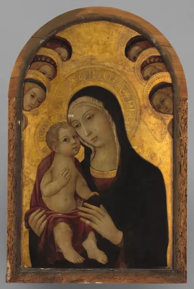 Virgin and Child Surrounded by Angels