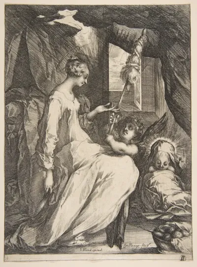 Virgin and Child with an Angel