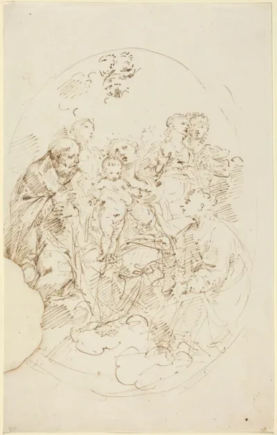 Virgin and Child with Five Saints