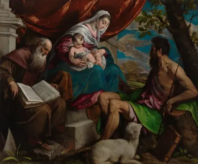 Virgin and Child with John the Baptist and Saint Anthony the Abbot