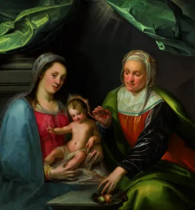 Virgin and Child with Saint Anne