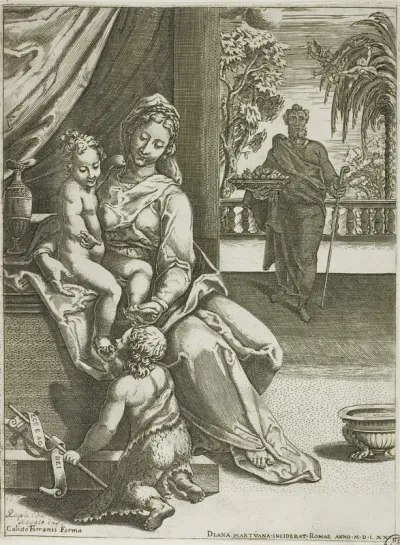 Virgin and Child with Saint John