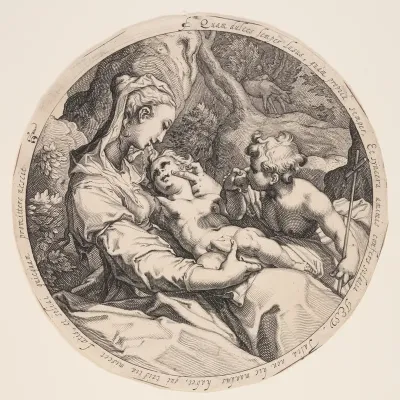 Virgin and Child with St. John the Baptist
