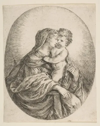 Virgin Embracing the Christ Child