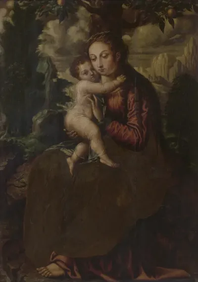 Virgin with child