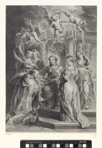 Visioen van de H. Ildephonsus