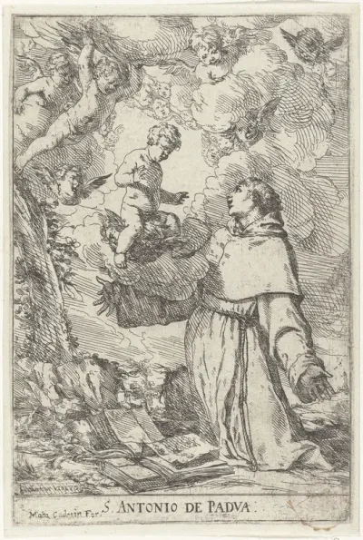 Visioen van de heilige Antonius van Padua