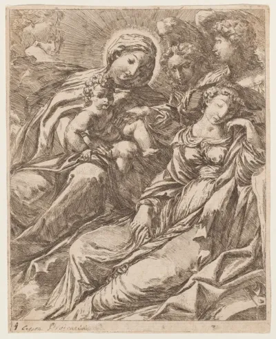 Vision of Saint Catherine of Alexandria