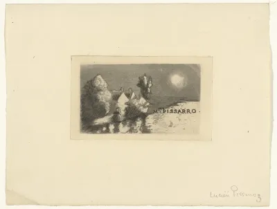 Visite-kaartje voor Madame Pissarro