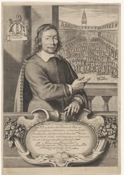 Visitekaart van Johannes de Paep
